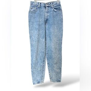 VINTAGE 80/90s Sasson High Waisted Women’s Modern Basics Blue Acid Wash Jeans 12